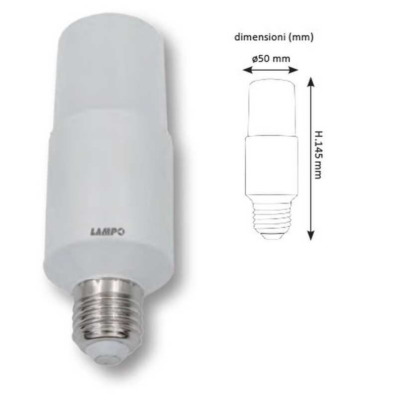Lampada a Led dimensioni ridotte 15W Bianco caldo Lampo CO15WBC