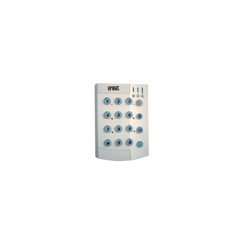 Tastiera di comando supplementare per impianto allarme Zeno Urmet 1051/025