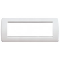 Placca Vimar Idea Rondo' 6 Moduli colore bianco Idea 16766.04