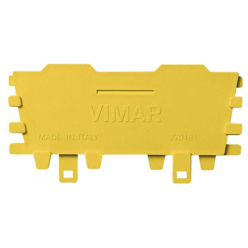 Separatore per scatole di derivazione colore Giallo Vimar V70181