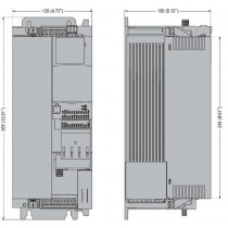 Inverter per motore trifase IP20 7,5kW con Display Retroilluminato LOVATO VLB30075A480