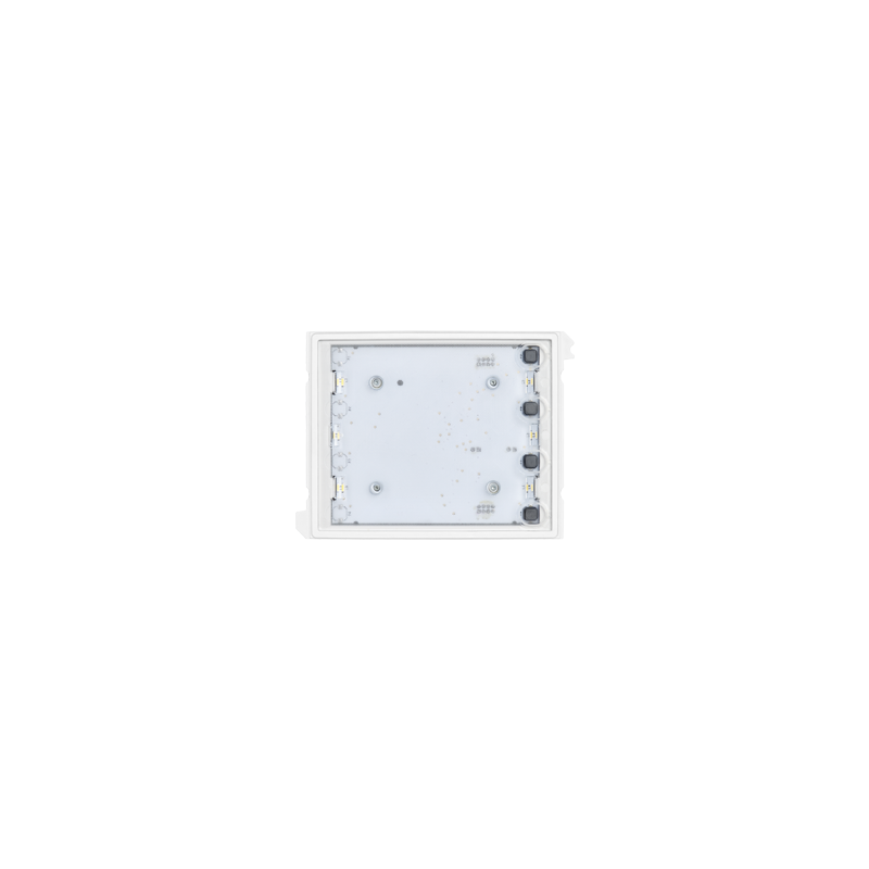 Modulo Alpha 1 fila elettronica 4 tasti con espansore Urmet 1168/4