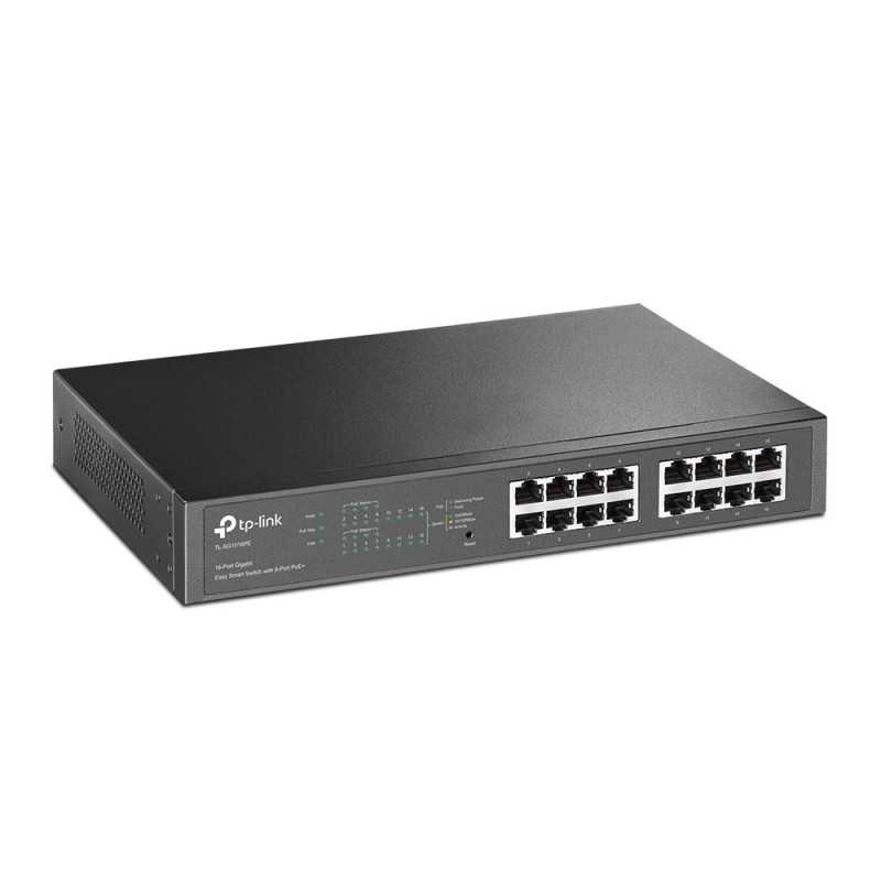 Switch Hub 10/100/1000Mbps 16 porte RJ45 Gigabit 110W TP-LINK TLSG1016