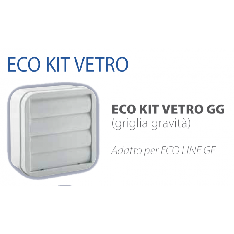 Kit per Montaggio Aspiratore a Vetro Eco Line GF Elicent 2SV0204