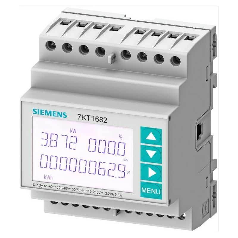 Multimetro digitale 6M PAC1600 display LCD Siemens 7KT1681