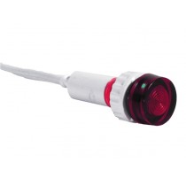 Segnalatore luminoso da pannello 24V rosso Lovato SM1X17024R