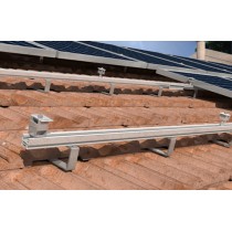 Profilo in Alluminio per Installazioni Semi Integrate Fischer Solar Light 3,35 Mt