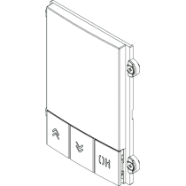 Modulo Frontale per Display Serie Pixel Ardesia ELVOX 41118.02