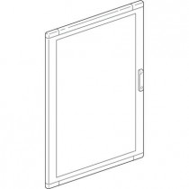 MAS160 SDX - Porta in vetro per quadri da parete e da incasso 515 x 850 Bticino 94550VE