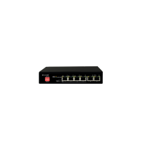 Switch di Rete 4 Porte PoE + 2 Uplink Gigabit Comelit IPSWP06N01A
