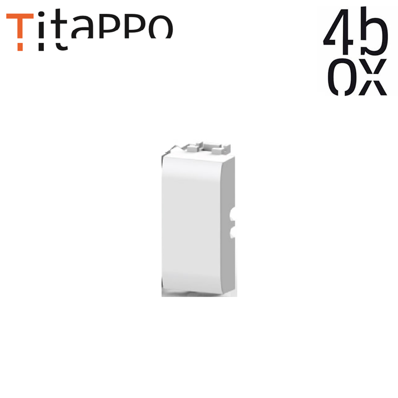 4box TiTappo - Tappo copriforo con stripper integrato per Bticino Matix 4B.AM.TT