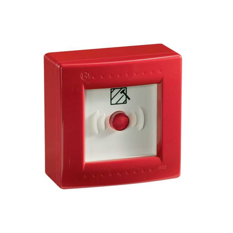 Centralino per pulsante di emergenza Rosso Bocchiotti B05760
