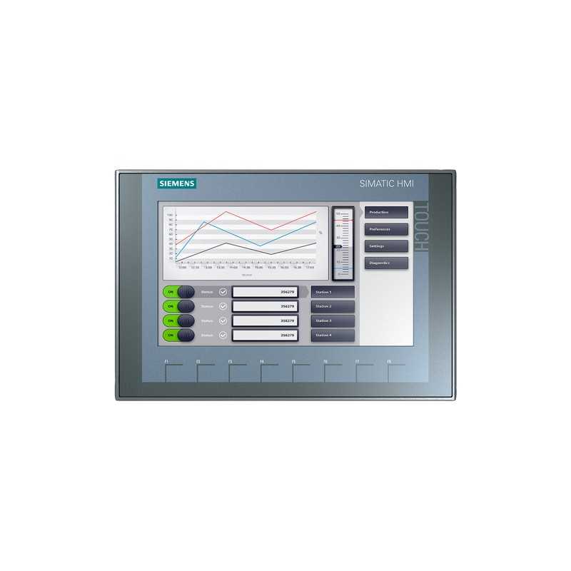 Siemens Simatic HMI Basic KTP900 9 Pannello Touch SIE 6AV21232JB030AX0