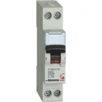 Interruttore automatico magnetotermico 1P+N 16A 4,5KA BTicino FC881C16