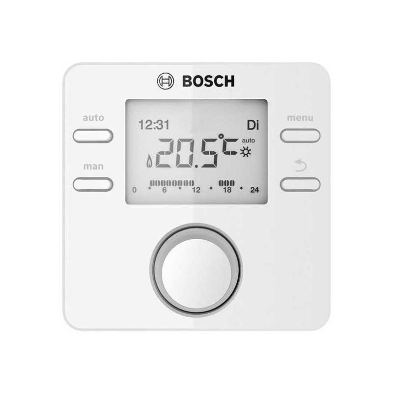 Cronotermostato Bosch display LCD Retroilluminato CR100