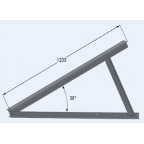 Triangolo Preassemblato Per Moduli Verticali e Orizzontale 28°-30°-33°-35° ORBIS OB620300