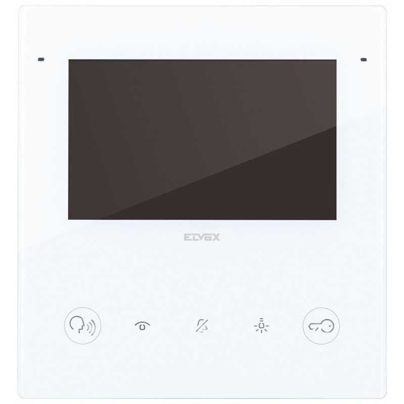 Videocitofono 2F+ Wi-Fi Tab5S Up Vivavoce Bianco Elvox 40515