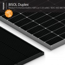 Modulo fotovoltaico monocristallini Half-Cut (120 celle)  BDO 360-380 Wp Bisol