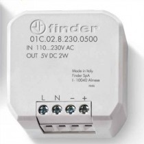 Alimentatore 5v per termostato Bliss 1C.91 Finder 01C0282300500