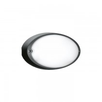 Plafoniera LED Airy ovale 300 IP54 grigio Lombardo LB82122