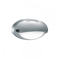 Plafoniera LED Airy ovale 300 IP54 grigio Lombardo LB82322G