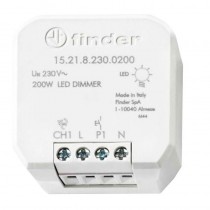 Dimmer varialuce a incasso connesso Yesly serie 15 Finder 152182300200