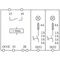 Schema elettrico Circuito elettronico MICO 2.4 Aux 2ch Murr Elektronik 9000410420100400
