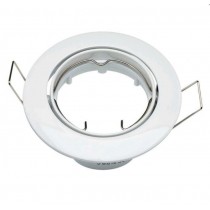 Faretto ad incasso orientabile Bianco LED 50W 230V IP20 per lampade GU10 LAMPO DIKOR230/BI/SL