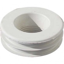 Morsetto per WC in gomma bianca 60mm per canotti diametro 30-32mm 05134