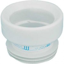 Manicotto Bianco in gomma morbida concentrico 90-110mm per vaso 08089090C