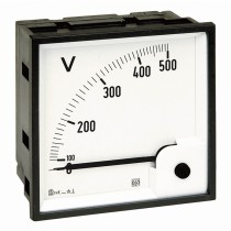 Voltmetro AC 500V inserzione diretta 72x72mm RQ72E IME AN25DDC500
