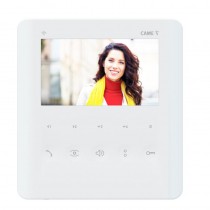 Videocitofono vivavoce ultrasottile Bianco display LCD 5" tasti soft touch PLX V X1 BPT 840CH-0110