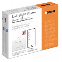 Starter Kit per gestione luci energia e prese Bticino Living Light N1010PLUSKIT