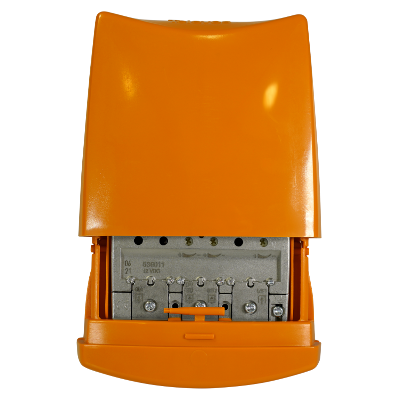 Amplificatore da palo 3 ingressi BIII/DAB-UHF-UHF 1 uscita EasyF TELEVES 536011