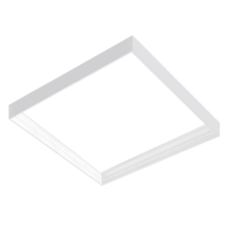 Kit plafone Bianco 600x600mm per installazione a soffitto pannelli LED PQA/PQAB CENTURY KIT-PLFB