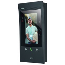 Videocitofono touch LCD 5" WiFi vivavoce 2 fili 300EOS Nero con Alexa integrato BTICINO 344884