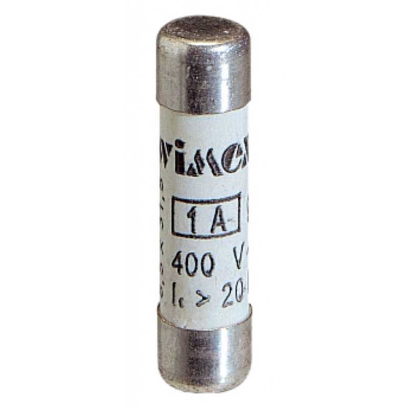 Fusibile cilindrico in steatite 10.3x38mm 8A 500V Wimex 5400108