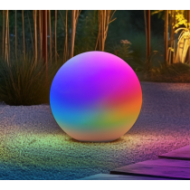 Lampada led Solare Bolla da giardino RGB