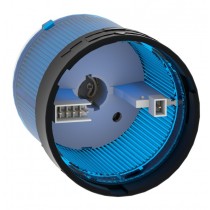 Unità luminosa LED Blu luce fissa 7W 250V IP66 diametro 70mm Harmony XVB SCHNEIDER XVBC36 Fondo