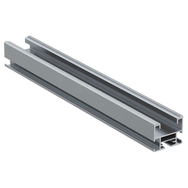 Profilo in Alluminio per Installazioni Semi Integrate Fischer Solar Light 3,65 Metri