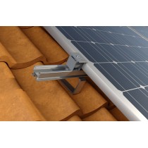 Applicazione Profilo in Alluminio per Installazioni Semi Integrate Fischer Solar Light 3,65 Metri