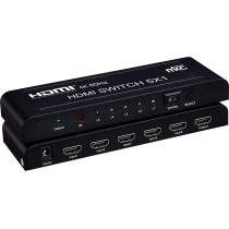 Switch HDMI 4K 60Hz 5x1 con telecomando ad infrarosso MKC 149029720