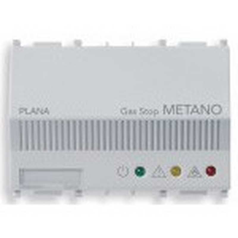 Rilevatore Elettronico Metano Vimar Plana Silver 230V 14420.SL